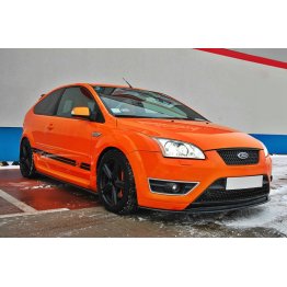 Накладки сплиттеры на пороги на Ford Focus II ST